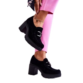 Step in style Boty Model Harmell 20097 Black Suede - Krok ve stylu černý