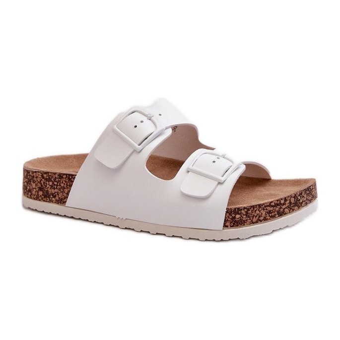 Step in style Sandálové žabky Model Klinesta 24SD97-7302 White - Krok ve stylu bílý Step in style Sandálové žabky Model Klinesta 24SD97-7302 White - Krok ve stylu bílý
