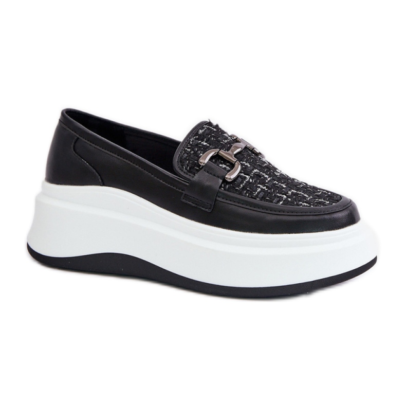 Step in style Mokasíny Model Vinceza 89105 Black - Krok ve velkém stylu černá