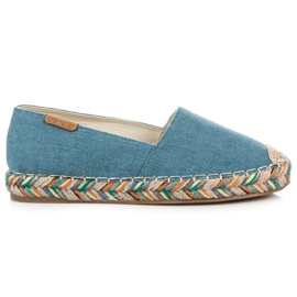 Vices Nazouvací espadrilky Na Platformě modrý