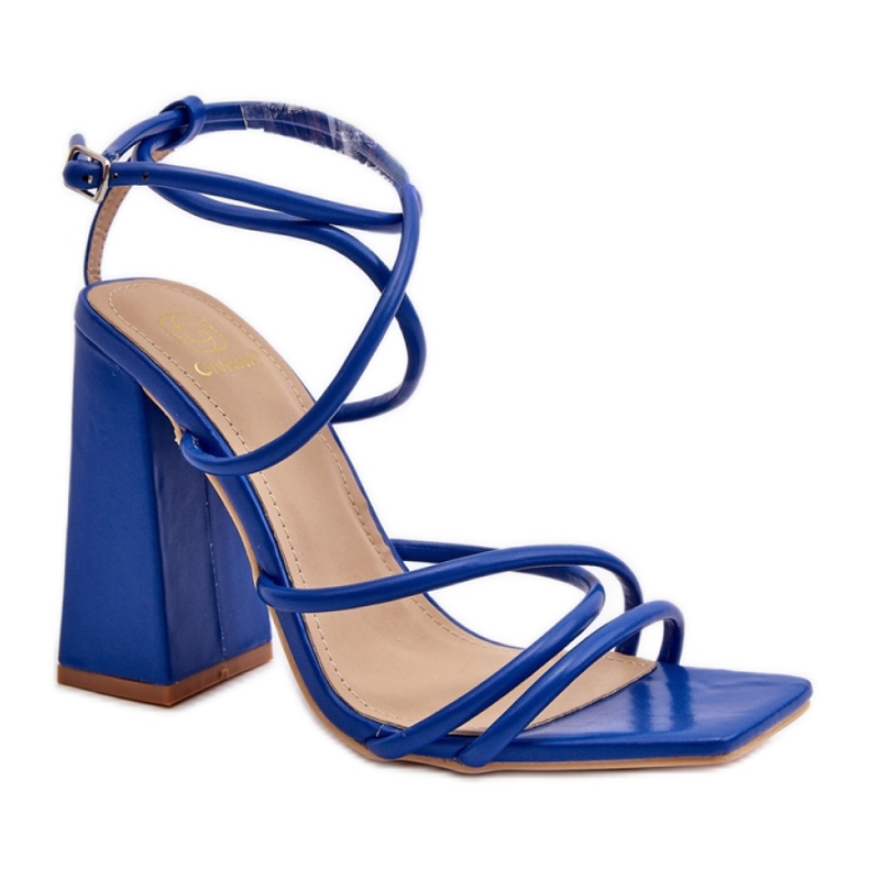 Step in style Sandály Model Josette FY2125-3 Blue - Krok ve velkém stylu modrý