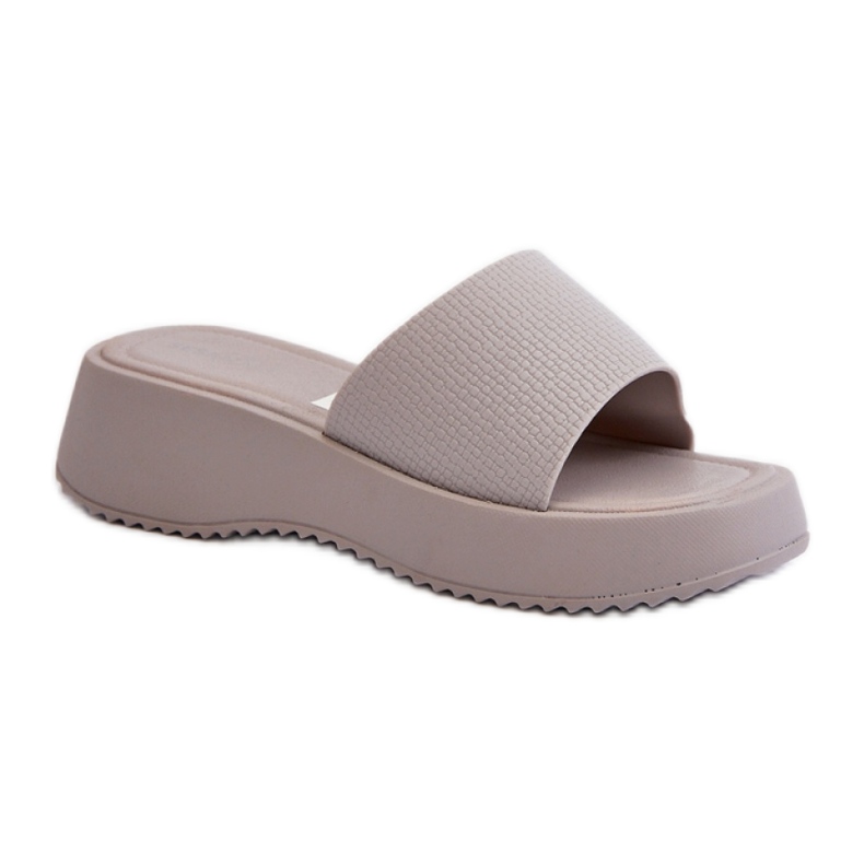 Step in style Sandálové žabky Model Vimarils 695-01 Grey - Krok ve stylu šedá