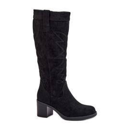 Step in style Boty Model Erisorae CHC321 Black - Krok ve stylu černá