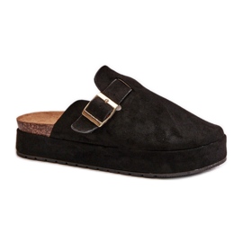 Step in style Pantofle Model Terilain TL8-123 Black - Krok ve stylu černý