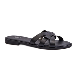 Step in style Sandálové žabky Model Rosalini 24SD97-7747 Černá - Krok ve stylu černý