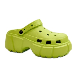 Step in style Sandálové žabky Model Witima D205 Green - Krok ve velkém stylu zelený