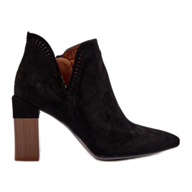 Step in style Boty Model Vailen A8805 Black - Krok ve velkém stylu černý