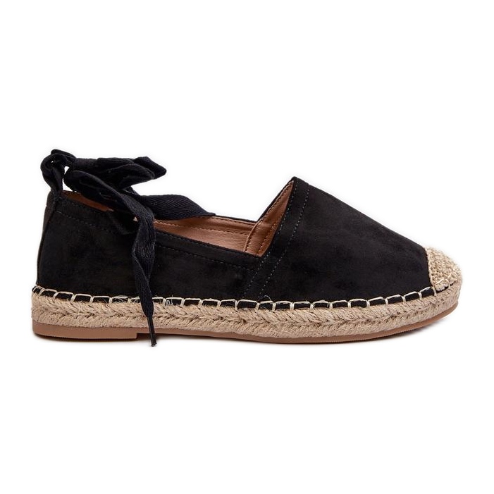 Step in style Espadrilky Model Ismanne B-727 Black - Krok ve velkém stylu černá