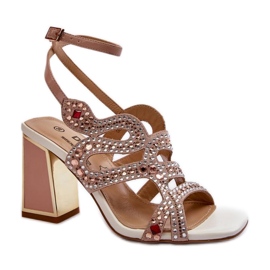 Step in style Sandály Model Da CR952 Pink - Krok ve stylu růžový