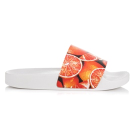 Vices Citrusové pantofle pomerančový