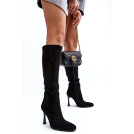 Step in style Boty Model Isot C-326 Black - Krok ve velkém stylu černá