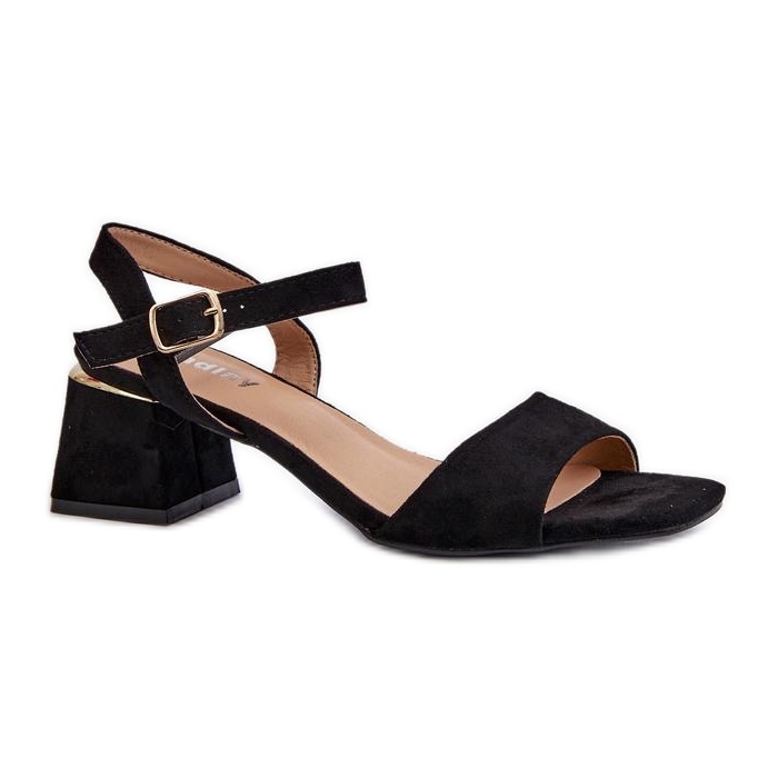 Sandály Model Leisha LT33-10 Black - Step in style černá