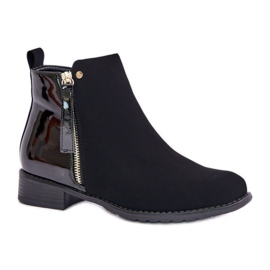 Step in style Boty Model Zinariella LH131 Black - Krok ve velkém stylu černý
