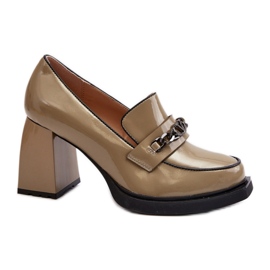 Step in style Lodičky Model Ilvanna 66629 Green - Krok ve velkém stylu zelený