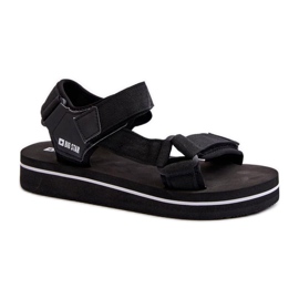 Step in style Sandály Model Big Star NN274A532 Black - Krok ve velkém stylu černý