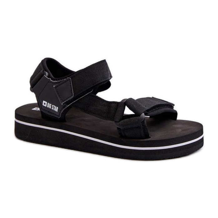 Step in style Sandály Model Big Star NN274A532 Black - Krok ve velkém stylu černá