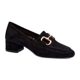 Step in style Lodičky Model Dolvira C-219 Black - Krok ve velkém stylu černý