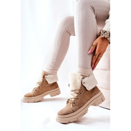 Step in style Trappers Model Karley Z653 Beige - Krok ve velkém stylu béžový