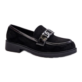 Step in style Mokasíny Model S.Barski HY3350A Black - Krok ve stylu černý