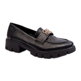 Step in style Mokasíny Model Tosisa RMR23119-2 Black - Krok ve stylu černý