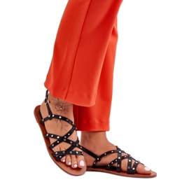 Sandály Model Alemona THS-88 Black - Step in style černý