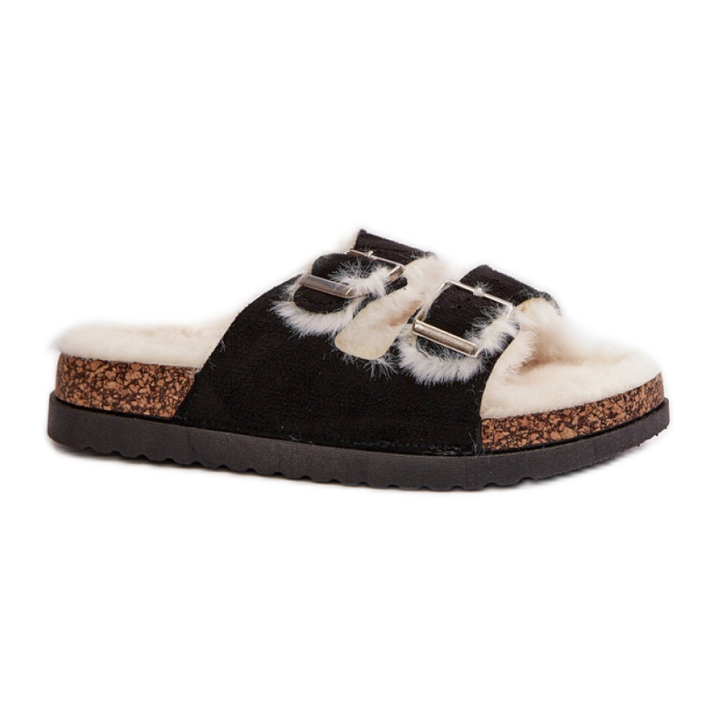 Step in style Pantofle Model Ezilena WSL-200 Black - Krok ve stylu černá