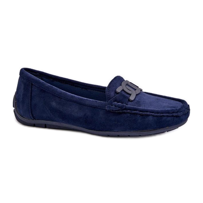 Step in style Mokasíny Model Rabell DF711 Navy - Krok ve velkém stylu