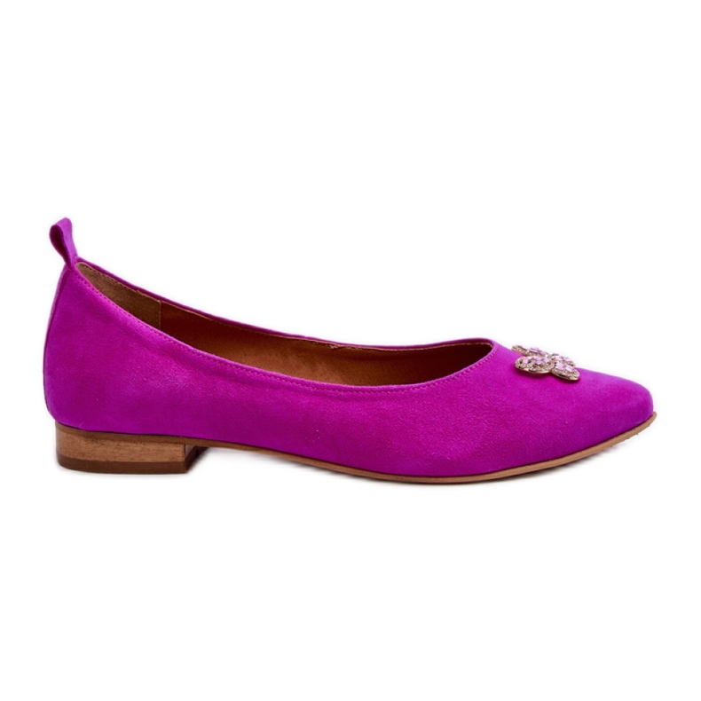 Step in style Balerínky Model Zazoo 2887/067 Fuchsia - Krok ve stylu růžový
