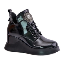 Step in style Boty Model Vinceza 66706 Black - Krok ve velkém stylu černý