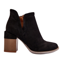 Step in style Boty Model Jolnima A5729 Black - Krok ve velkém stylu černá