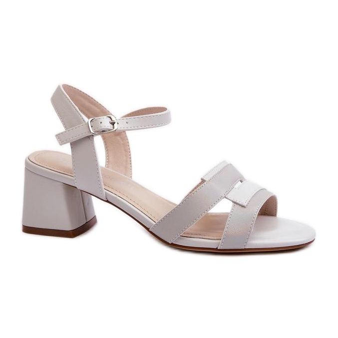 Step in style Sandály Model Sergio Leone SK894 Šedé - Krok ve stylu šedá