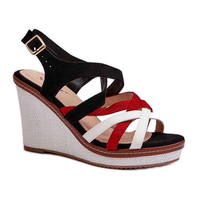 Step in style Sandály Model Ellen M354 Black - Krok ve velkém stylu černá