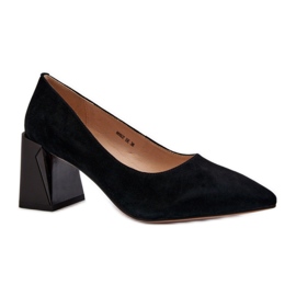 Step in style Lodičky Model Alessyndra 66602 Black - Krok ve velkém stylu černý