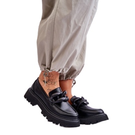 Step in style Mokasíny Model Big Star LL274580 Black - Krok ve velkém stylu černý