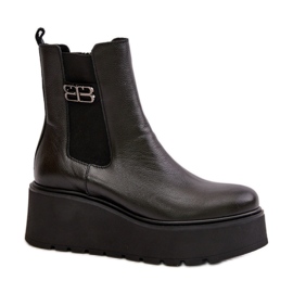 Step in style Boty Model Zazoo 60498 Black - Krok ve velkém stylu černý
