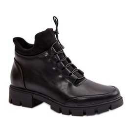 Step in style Boty Model Erisabelle RMR23123-12 Black - Krok ve velkém stylu černý