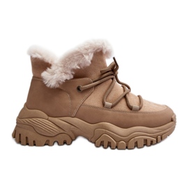 Step in style Trappers Model Cresandi 23BT26-6534 Béžová - Krok ve velkém stylu béžový