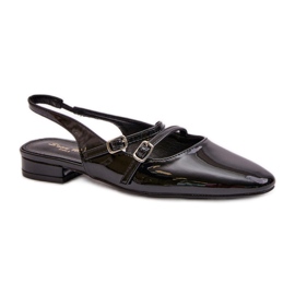 Step in style Balerínky Model Bialettia YK-05 Black - Krok ve stylu černý