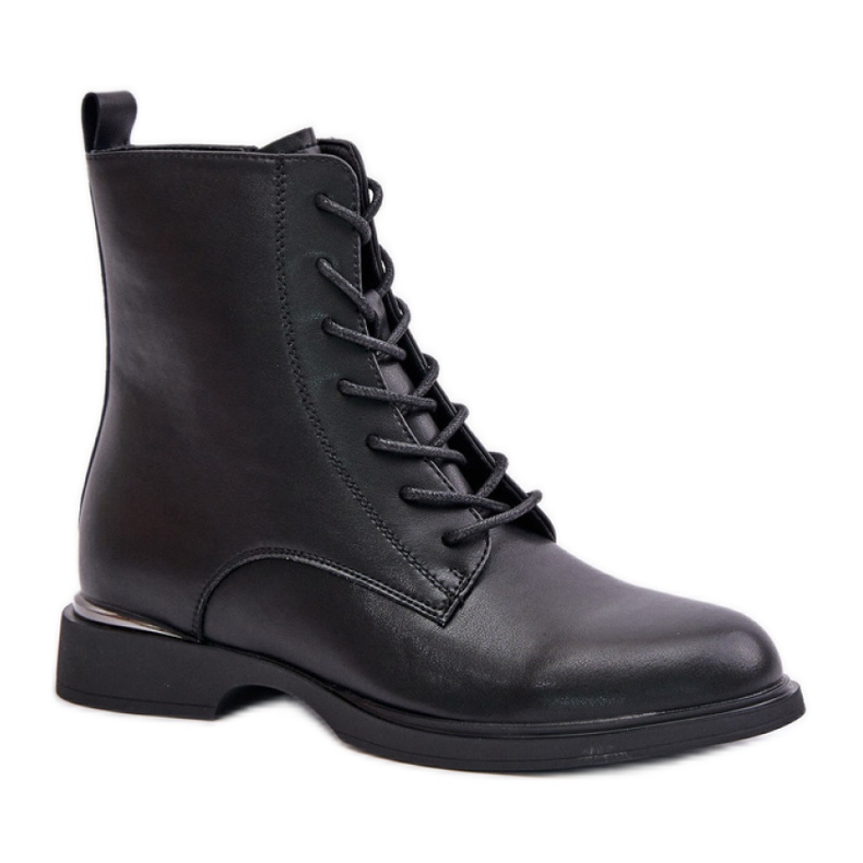 Step in style Boty Model Vinceza 66691 Black - Krok ve velkém stylu černá