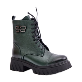 Step in style Workers Model Zazoo 60486 Tmavě zelená - Krok ve velkém stylu zelený