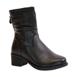 Step in style Boty Model Vinceza 85155 Black - Krok ve velkém stylu černý