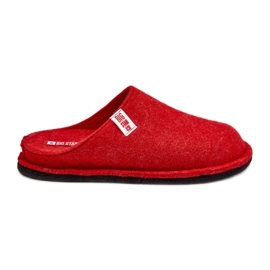 Step in style Pantofle Model Big Star KK276012 Červené - Krok ve velkém stylu červený