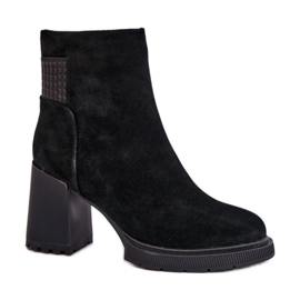Step in style Boty Model Da CR42-106 Black - Krok ve velkém stylu černý