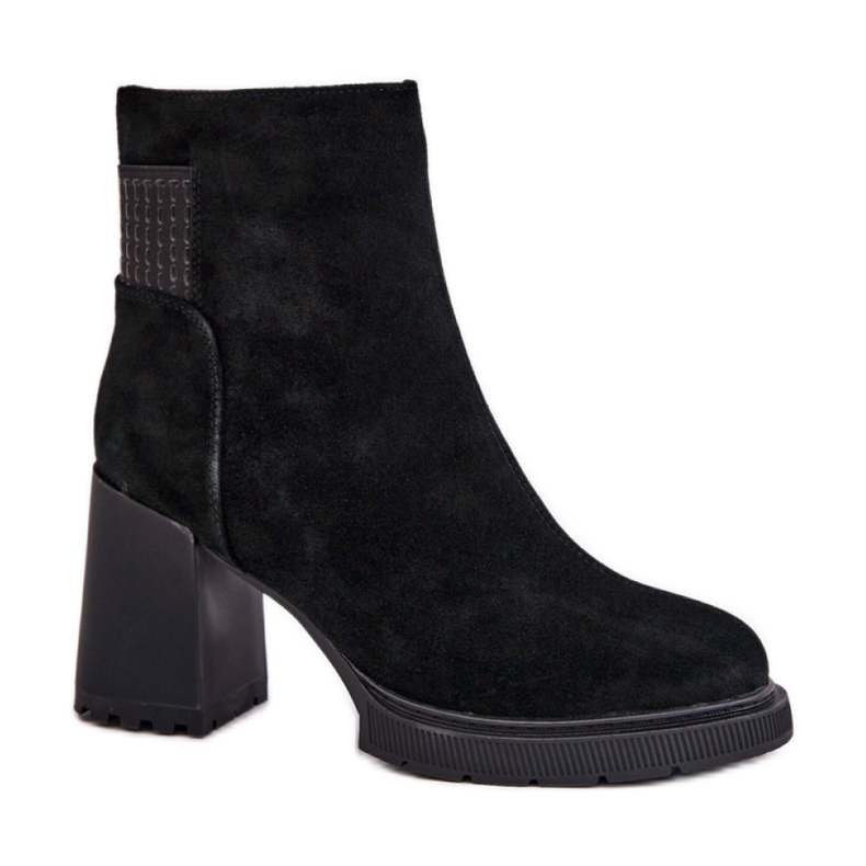 Step in style Boty Model Da CR42-106 Black - Krok ve velkém stylu černá