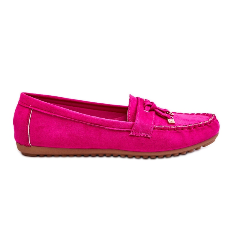 Step in style Mokasíny Model Good Time ZA28P Fuchsia - Krok ve velkém stylu růžový