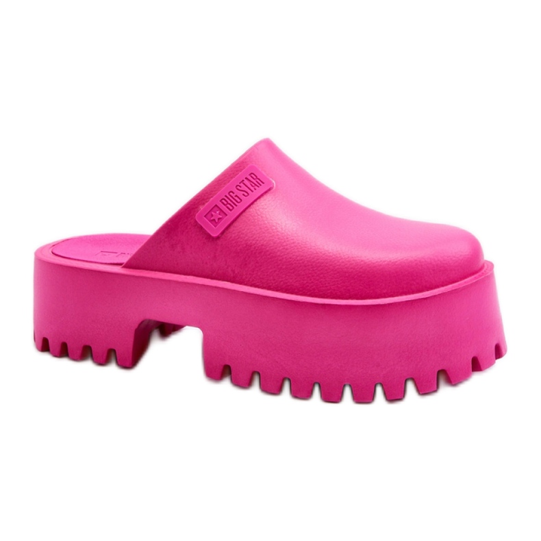 Step in style Sandálové žabky Model Big Star NN274019 Fuchsia - Krok ve velkém stylu růžový