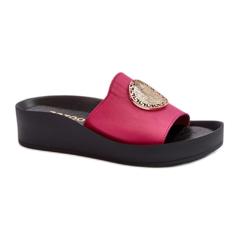 Step in style Sandálové žabky Model Zazoo 2920 Fuchsia - Krok ve velkém stylu růžový