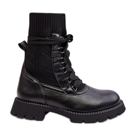 Step in style Holínky Model Gentiana 8573A Black - Krok ve stylu černý