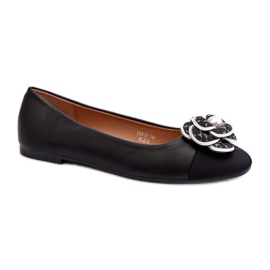 Step in style Balerínky Model Divinella T601P Black - Krok ve stylu černý