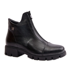 Step in style Boty Model Verietta RMR23123-11 Black - Krok ve velkém stylu černý